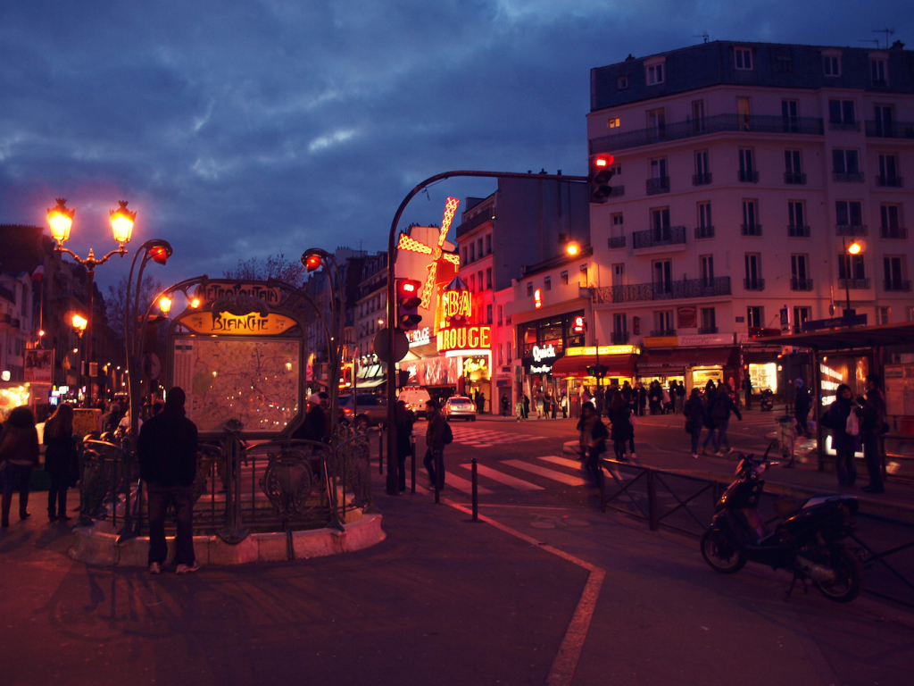 Rotlichtviertel Pigalle in Paris