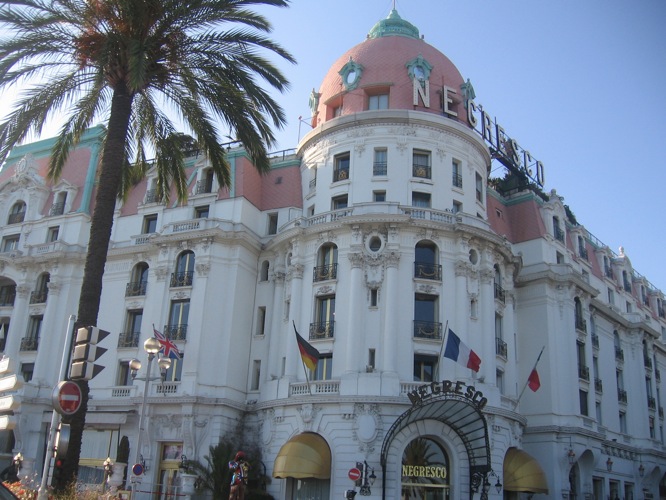 Hotel Negresco in Nizza