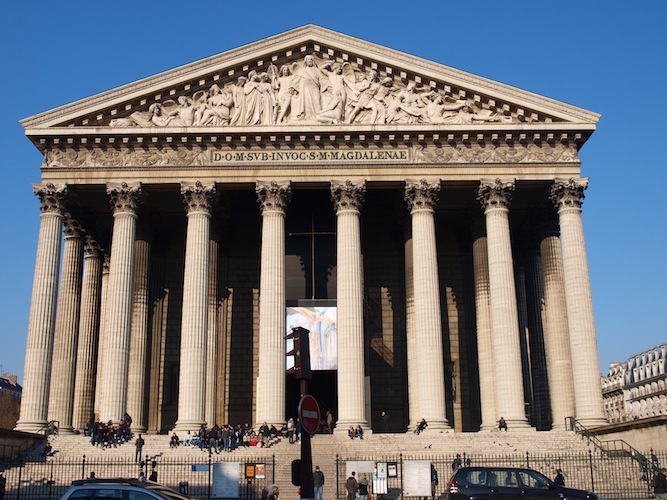 Kirche la Madleine in Paris