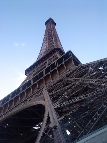 Der Eiffelturm in Paris