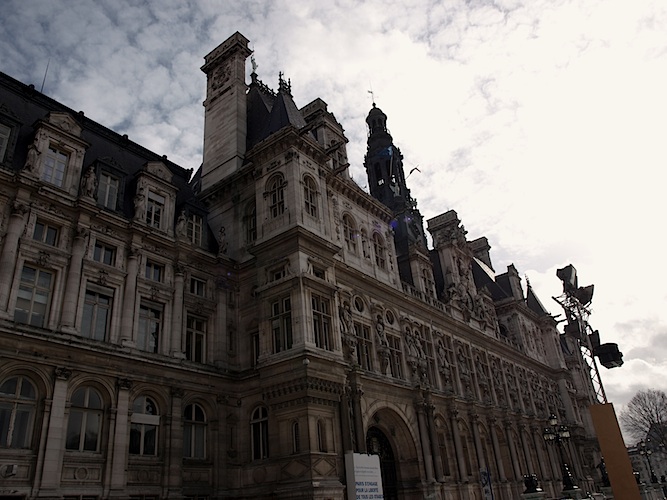 Das Rathaus in Paris