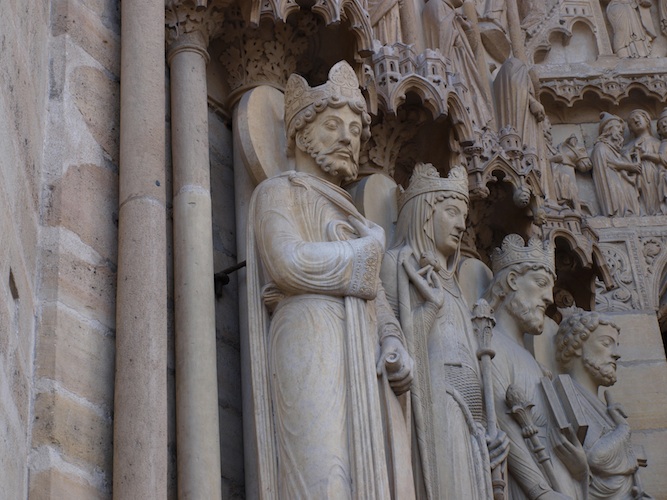 Fassadendetails Notre Dame